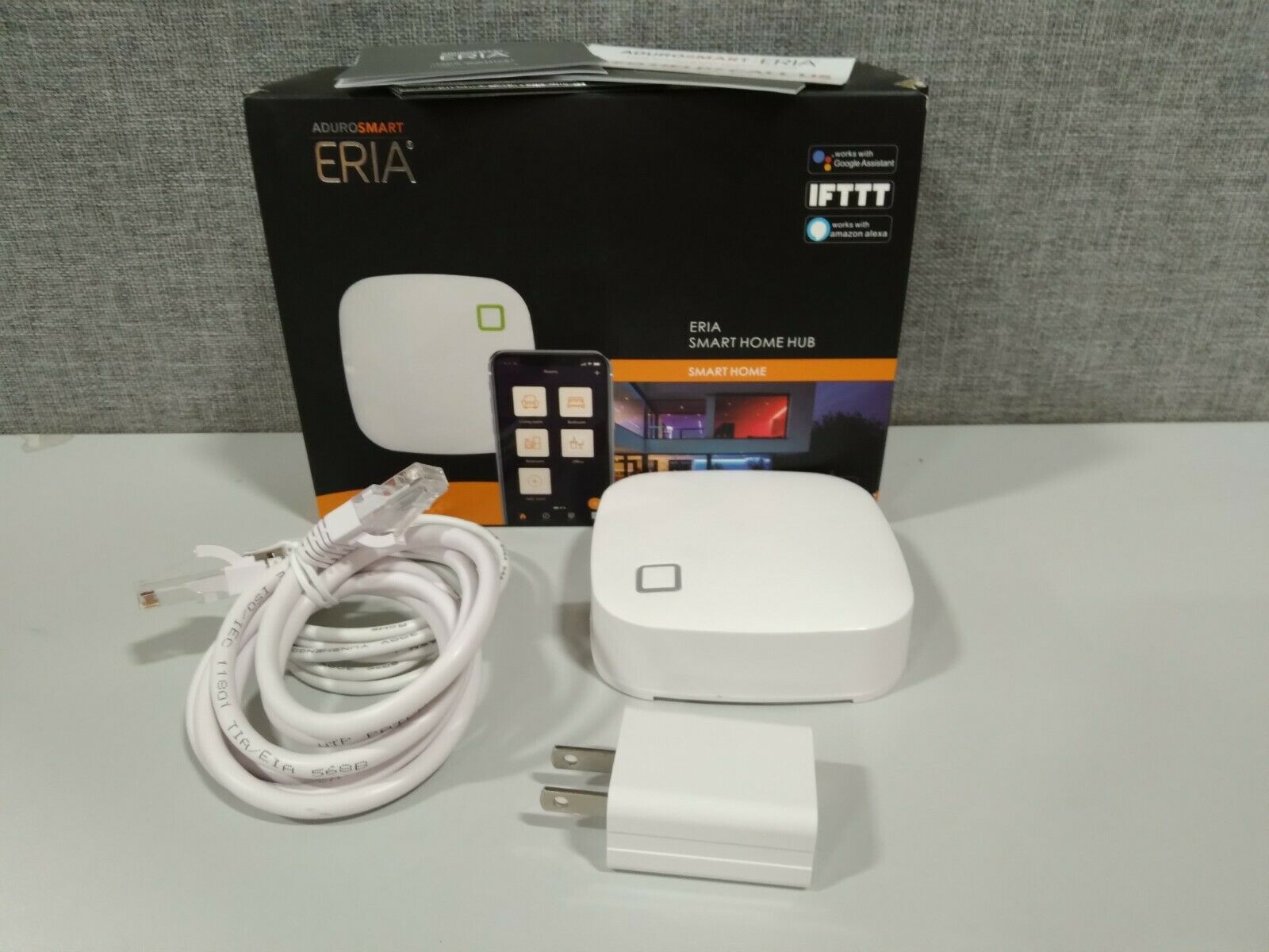 Adurosmart Eria Smart Home Hub Works With Zigbee Devices Voice Control