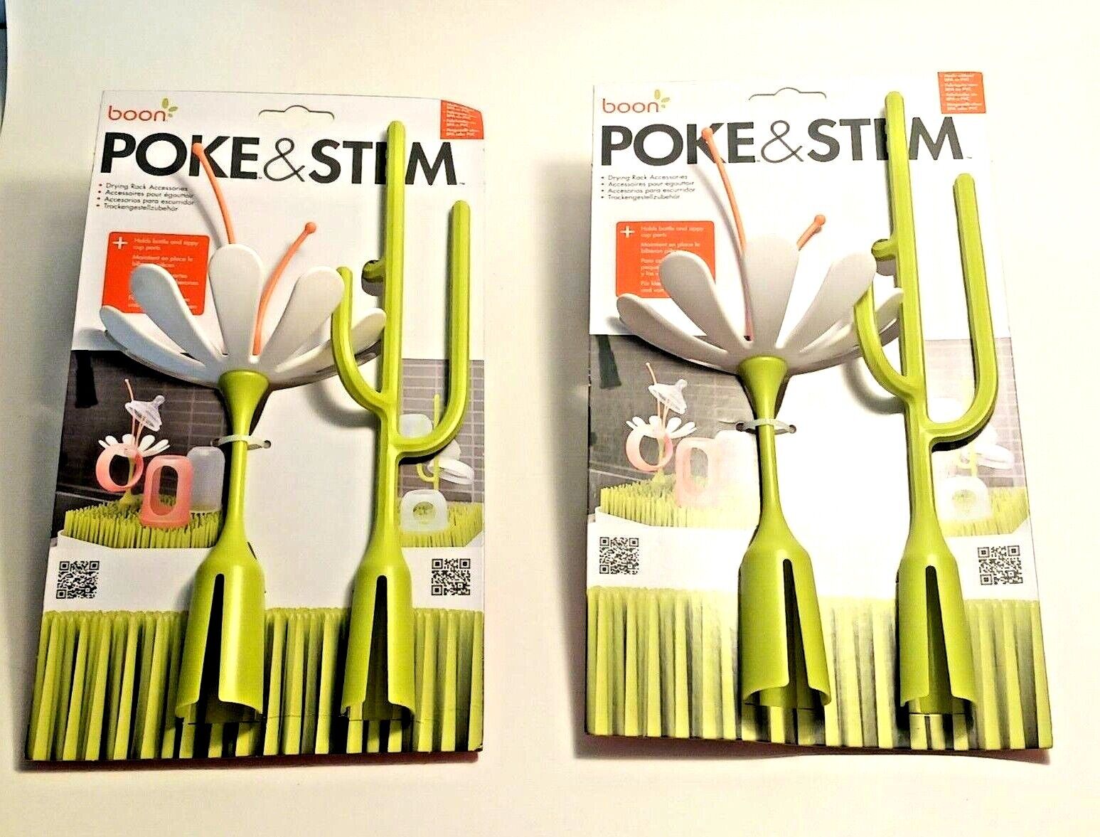Poke & Stem Drying Rack Accessory Bundle 2 Pc Bottle/cup Parts Holder New