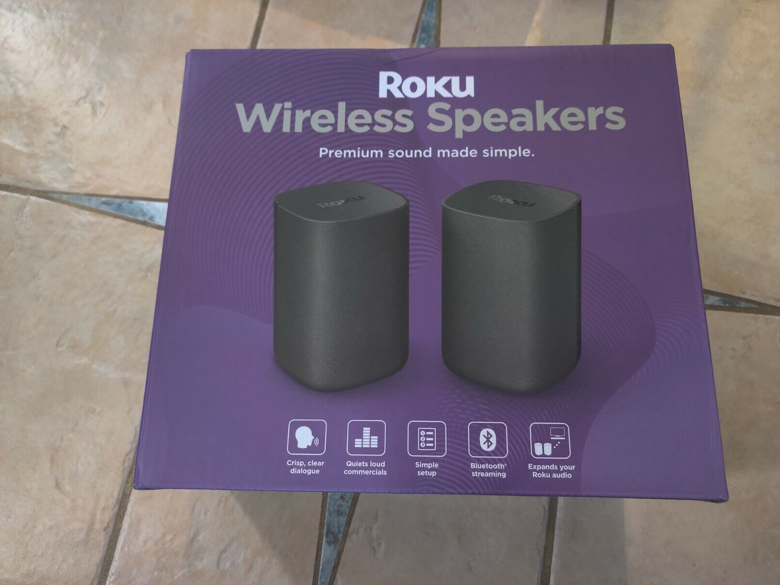 Roku Speakers Box Only Without Speakers  - Look At Pictures