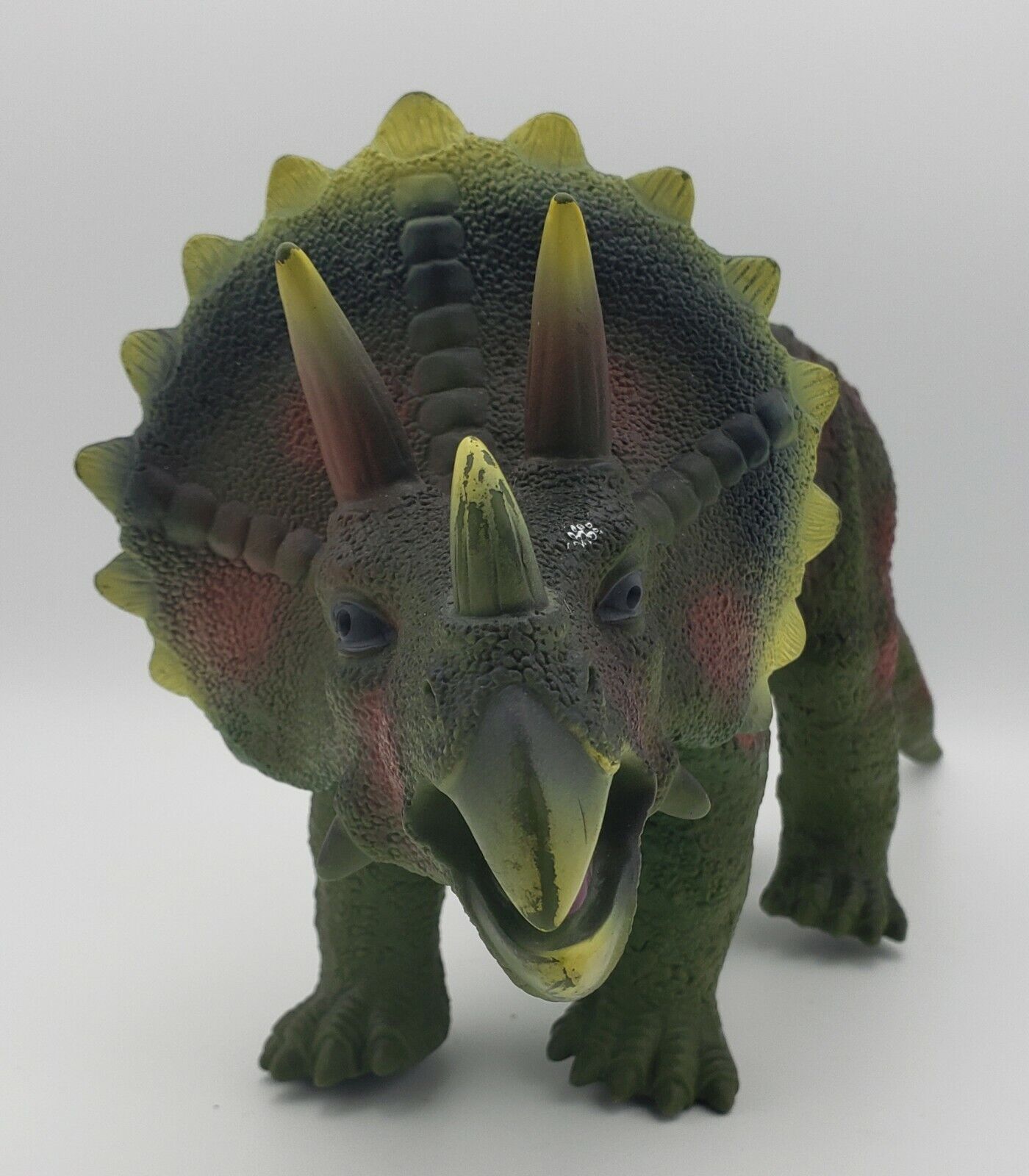 Triceratops Dinosaur 17" Rubber Action Figure Toy Maidenhead T1208c Toys R Us