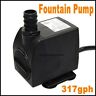 317 Gph Submersible Pump - Fountain * Pond * Waterfall * Hydroponics * Waterbowl