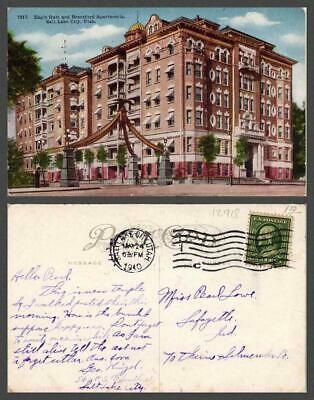 Utah Salt Lake City Vintage Postcard