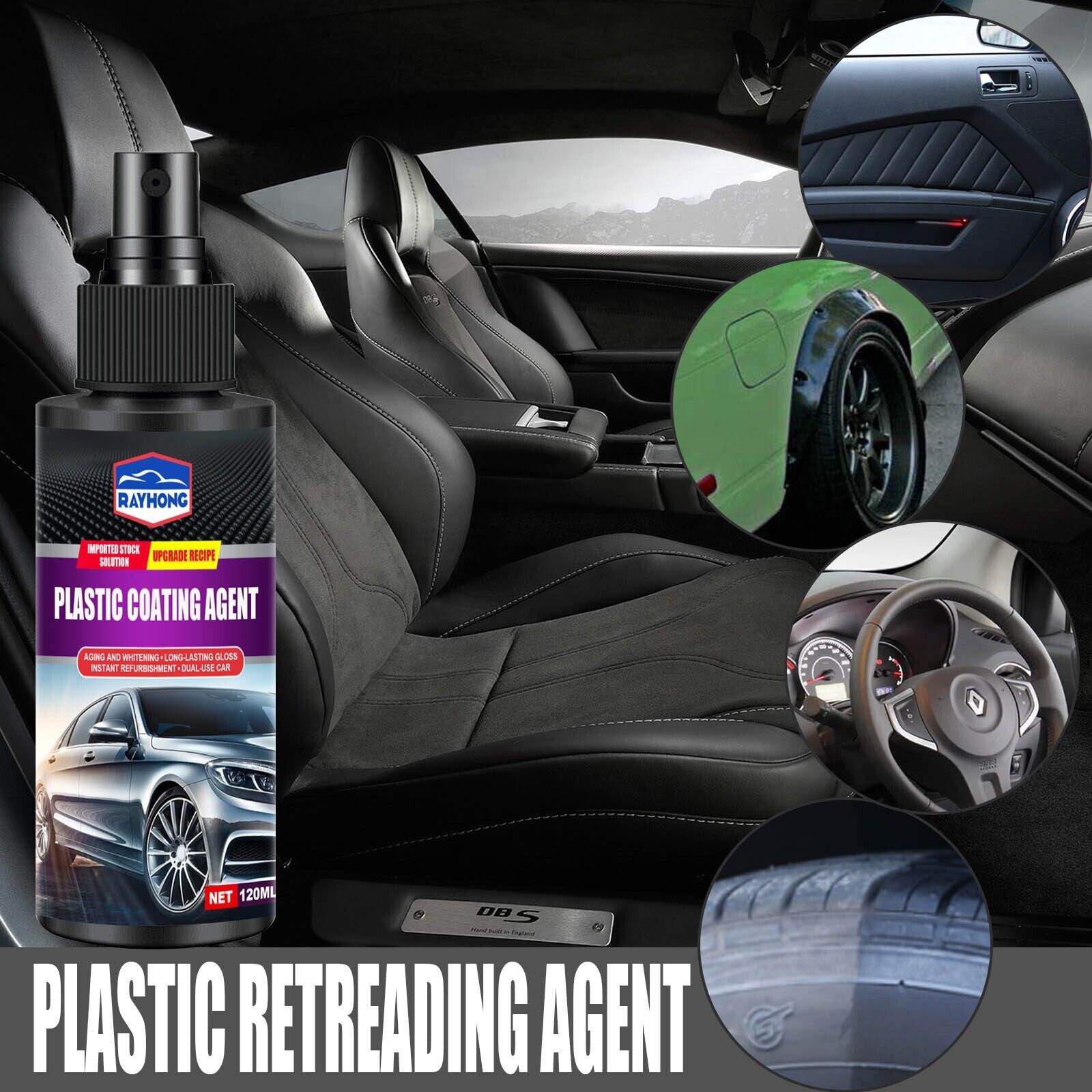 Car Interior Leather And Plastic Coating Agent Car Interior Leather Coating