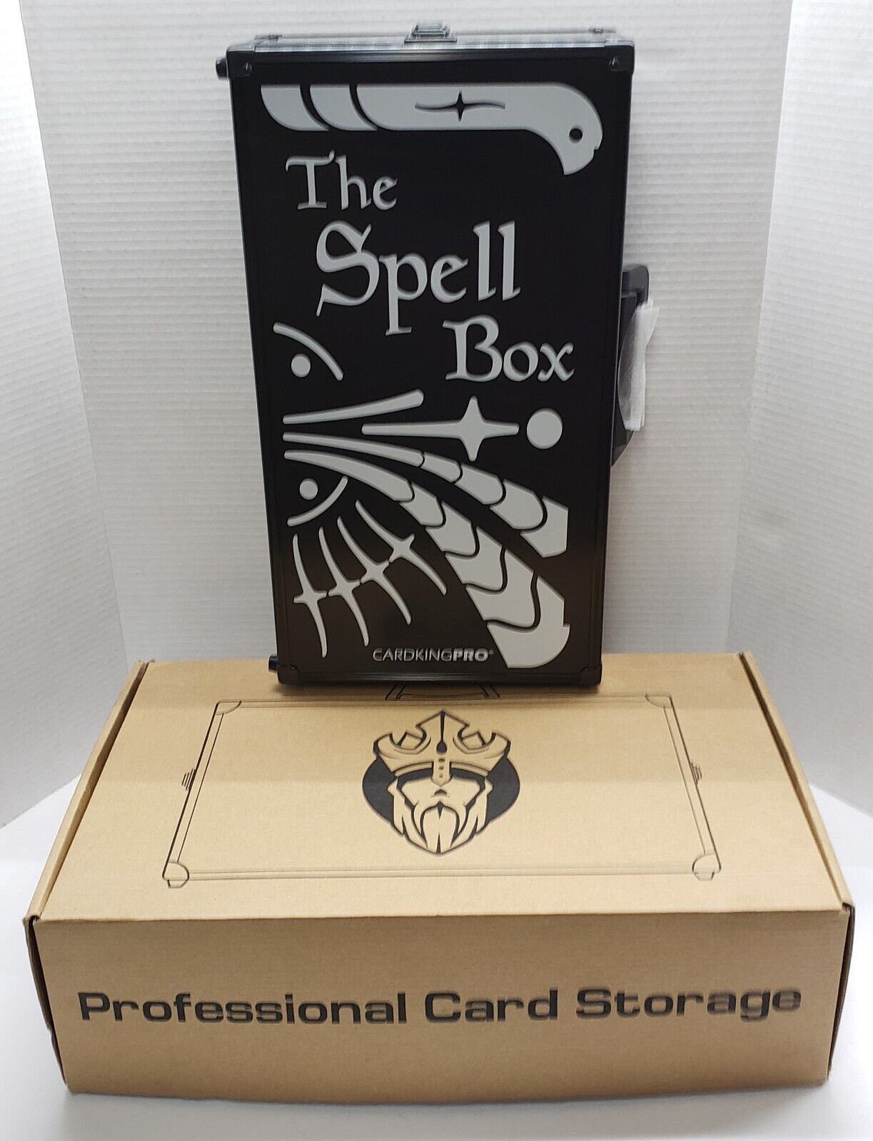Cardking Pro The Spell Box Trading Card Storage Carry Case Holds 2500 Cards New