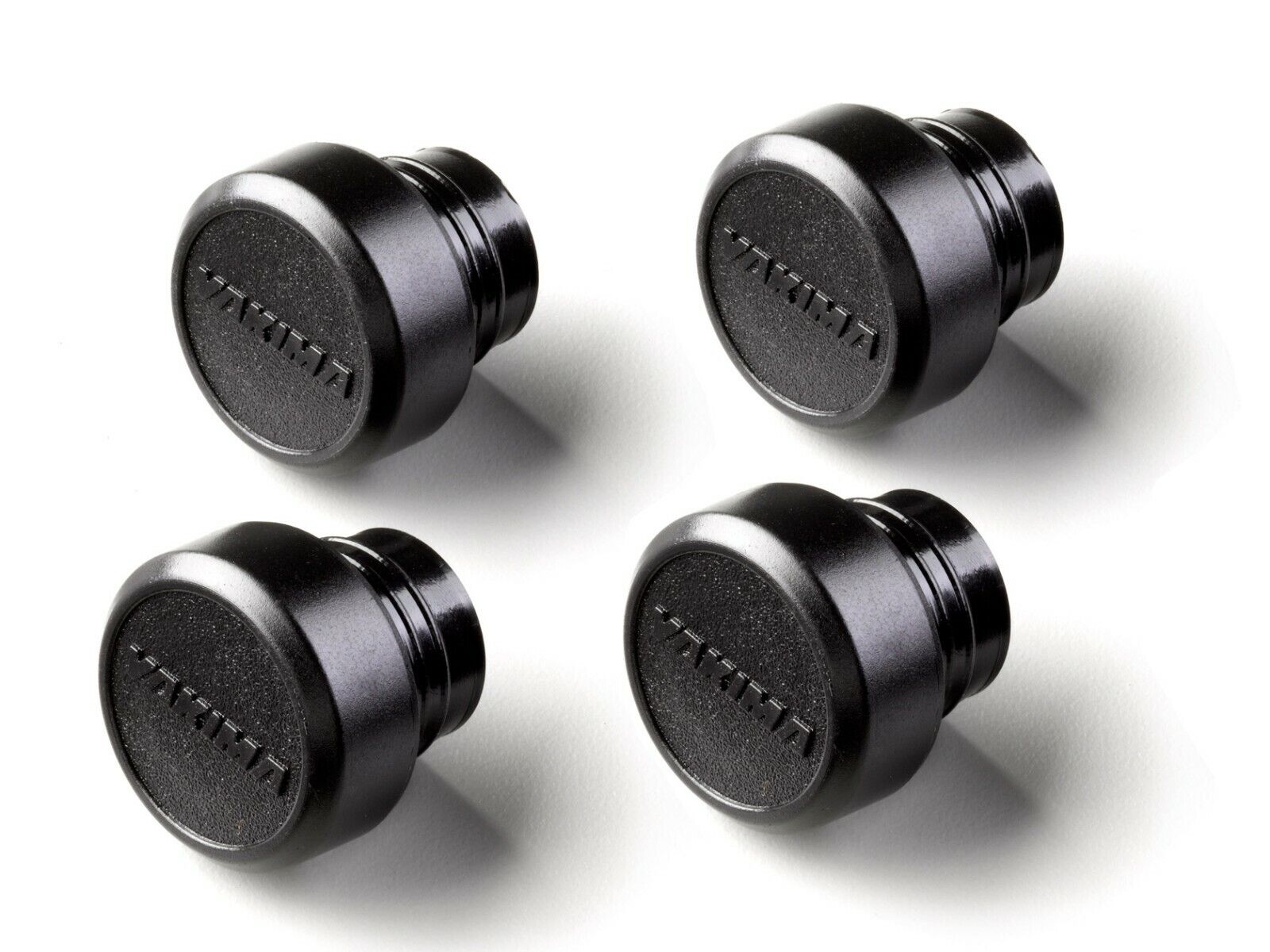 Set Of 4 Brand New Yakima End Caps For Round Crossbars