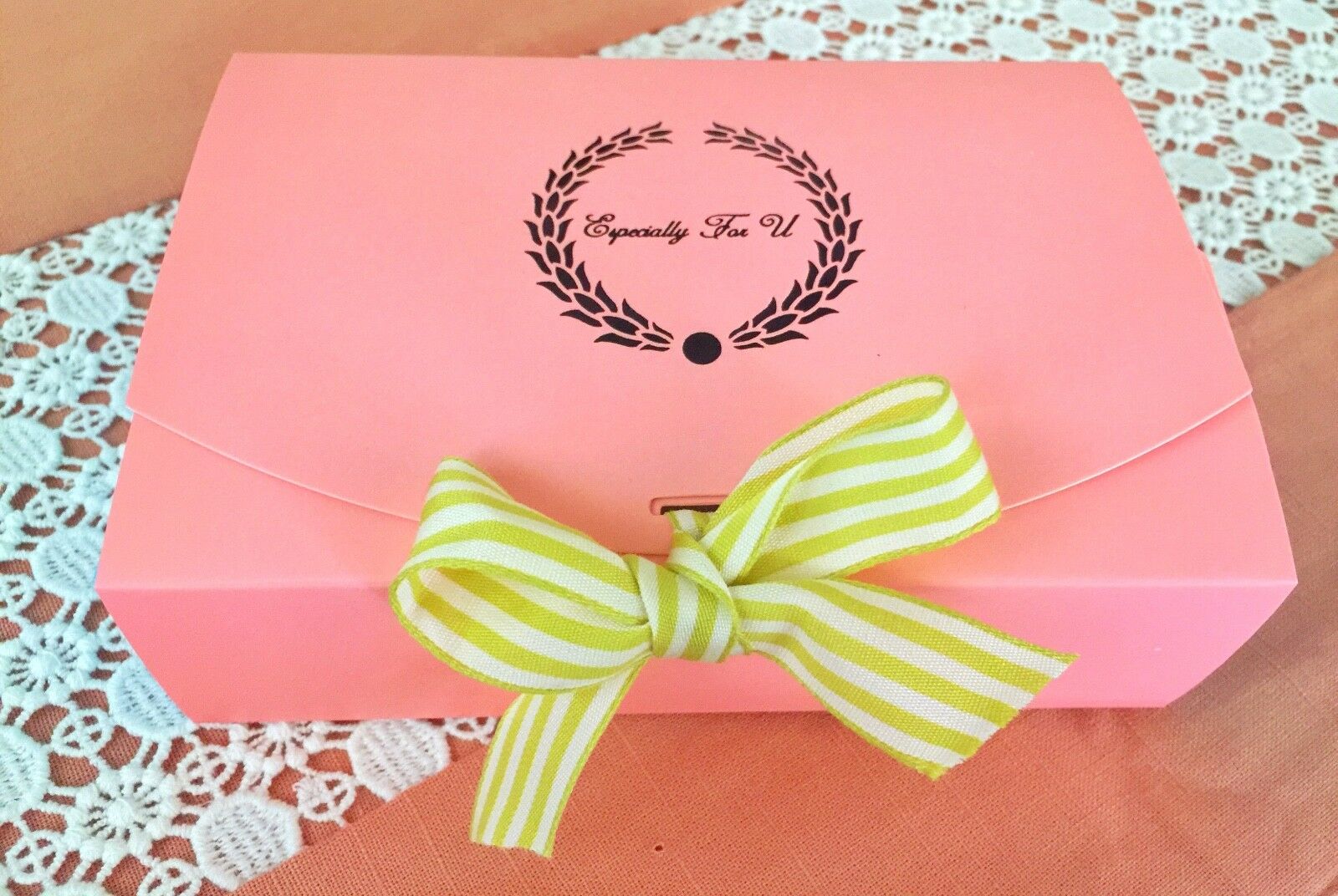 Pink Blue Bakery Box.cake,cookies Macaron,gift Box/ 9  X 4 1/2  X 2"/ Pack Of 10