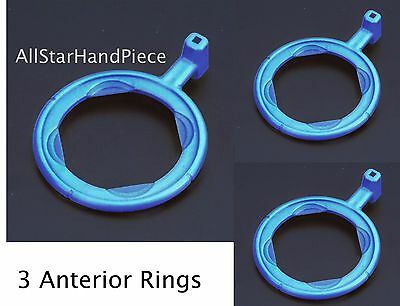 3 Anterior X-ray Aiming Rings  Color Coded Rinn Xcp Style Blue X-ray Positioning