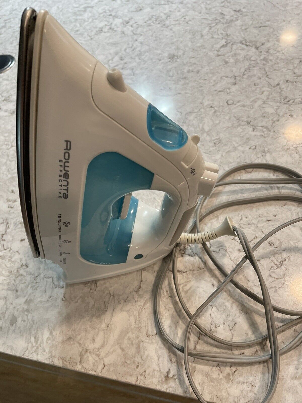 Rowenta Effective Comfort Professional Steam Iron 1600w  Preowned Works #dx1700