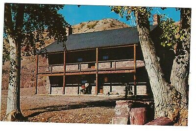Jacob Hamblin Home, Dixie State Park, Santa Clara, Utah, C1950's Unused Postcard