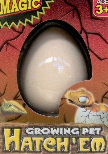 New Large Growing Pet Dinosaur Eggs Grow Dino Hatching Hatch Egg