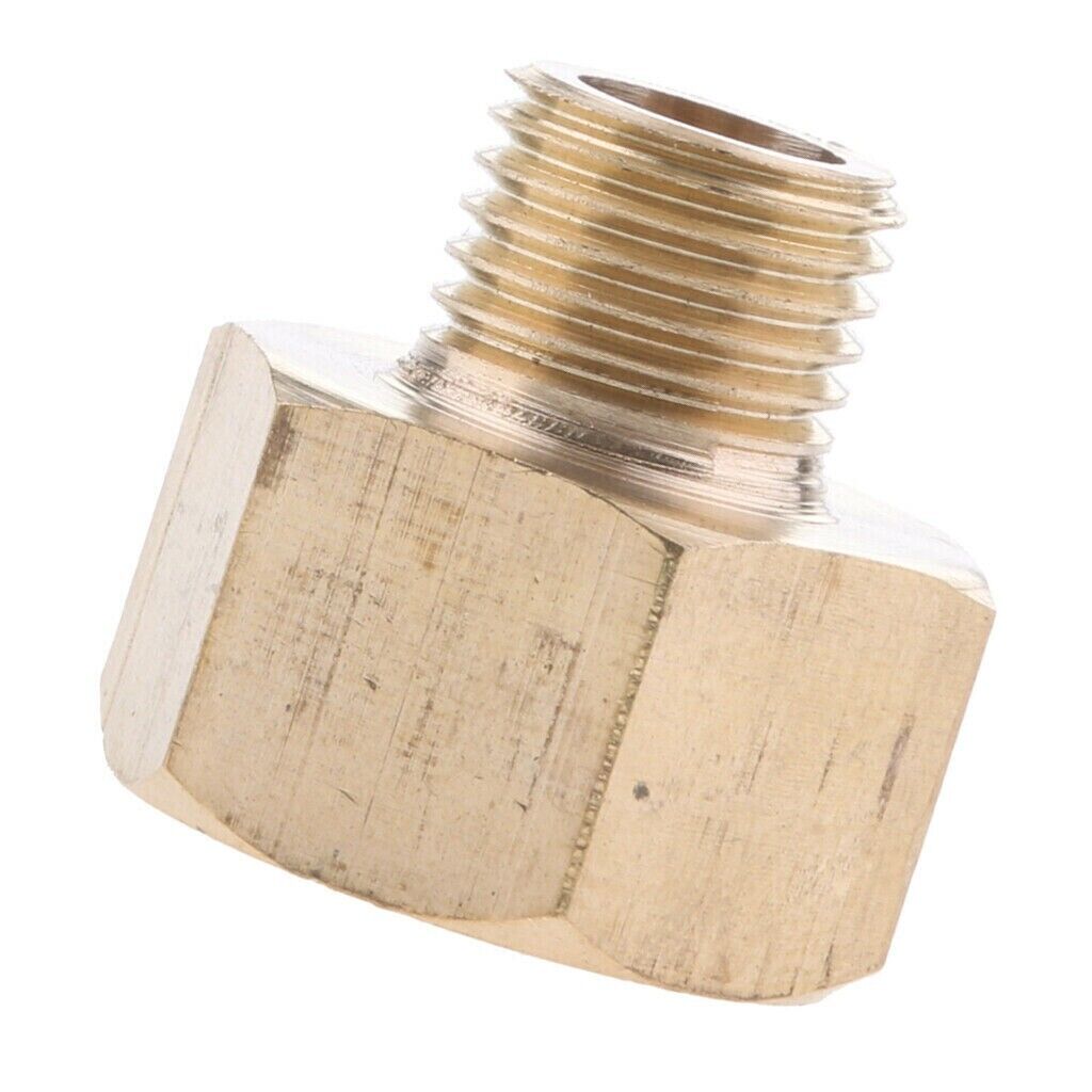 Pressure-washer Rotatable Brass Hose Adapter Connector 22mm Female To 14mm Male